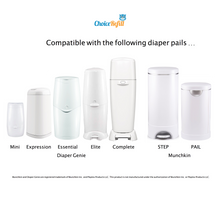 Load image into Gallery viewer, Compatible with Diaper Genie Pails, 4-Pack, 1080 Count